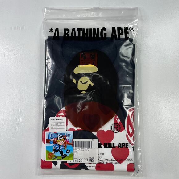 BAPE Valentine Ape Head Camo Tee SS24 Size M - Picture 9 of 9
